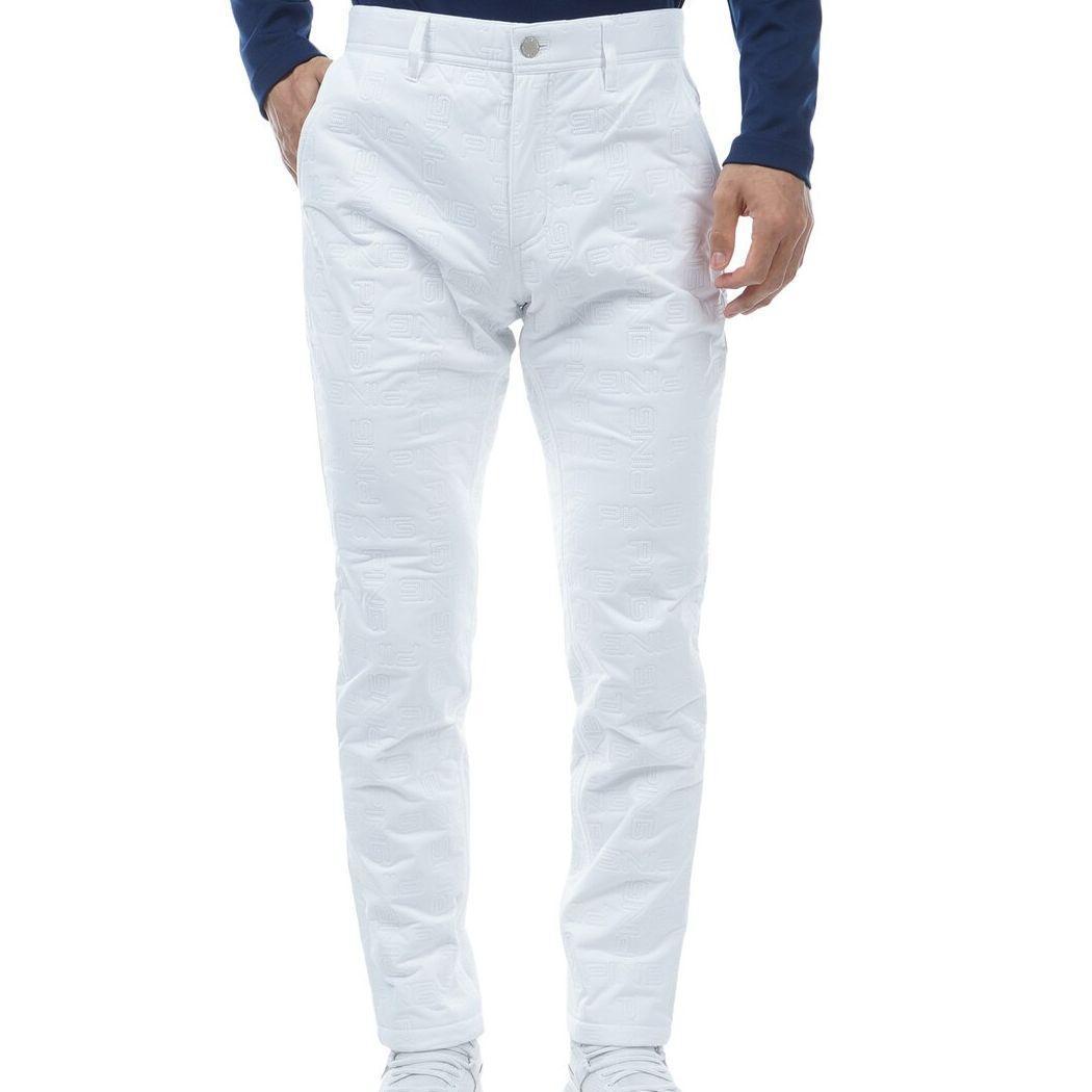 ピンアパレル　PING APPAREL　ゴルフ　中綿ストレッチパンツ　モノグラム