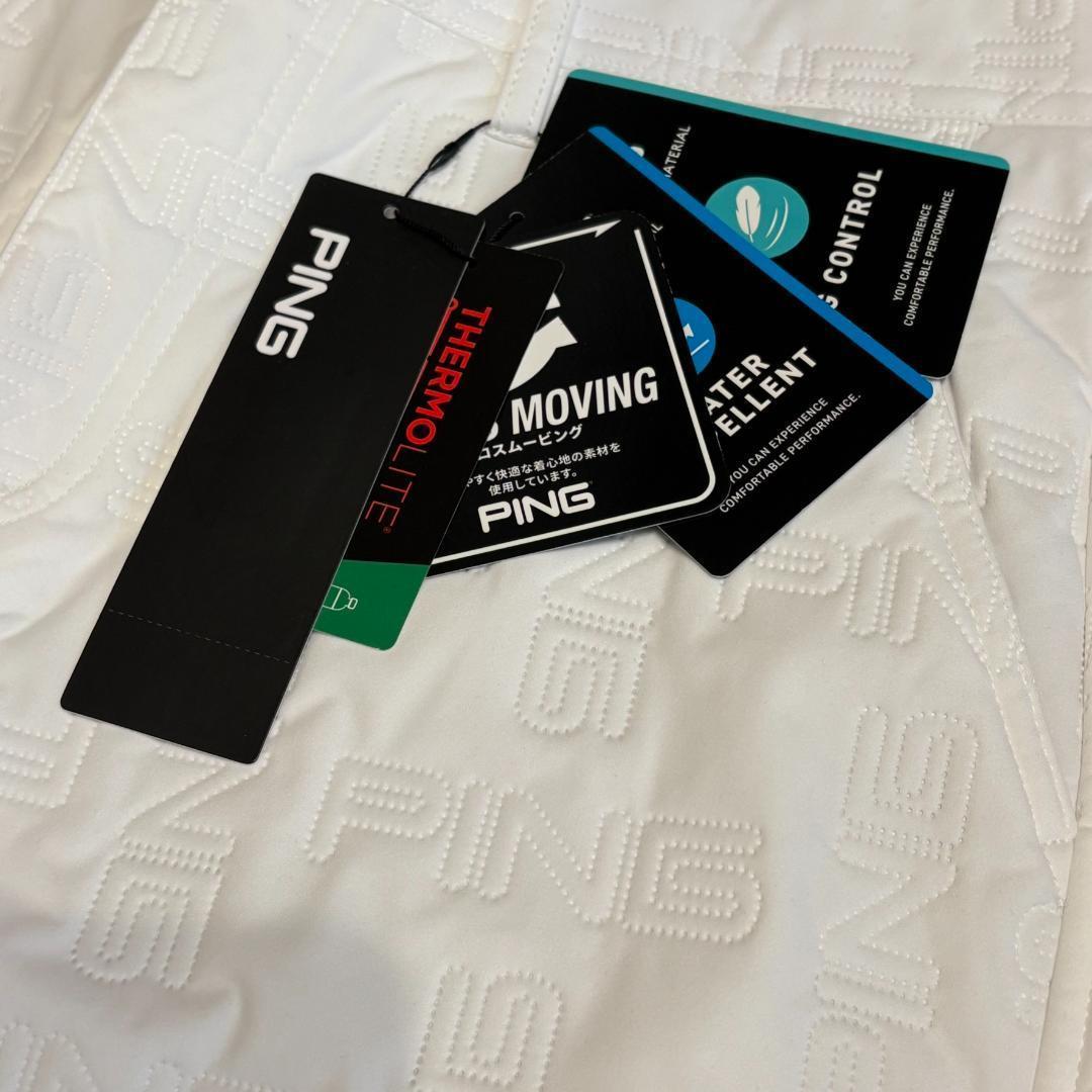 ピンアパレル　PING APPAREL　ゴルフ　中綿ストレッチパンツ　モノグラム