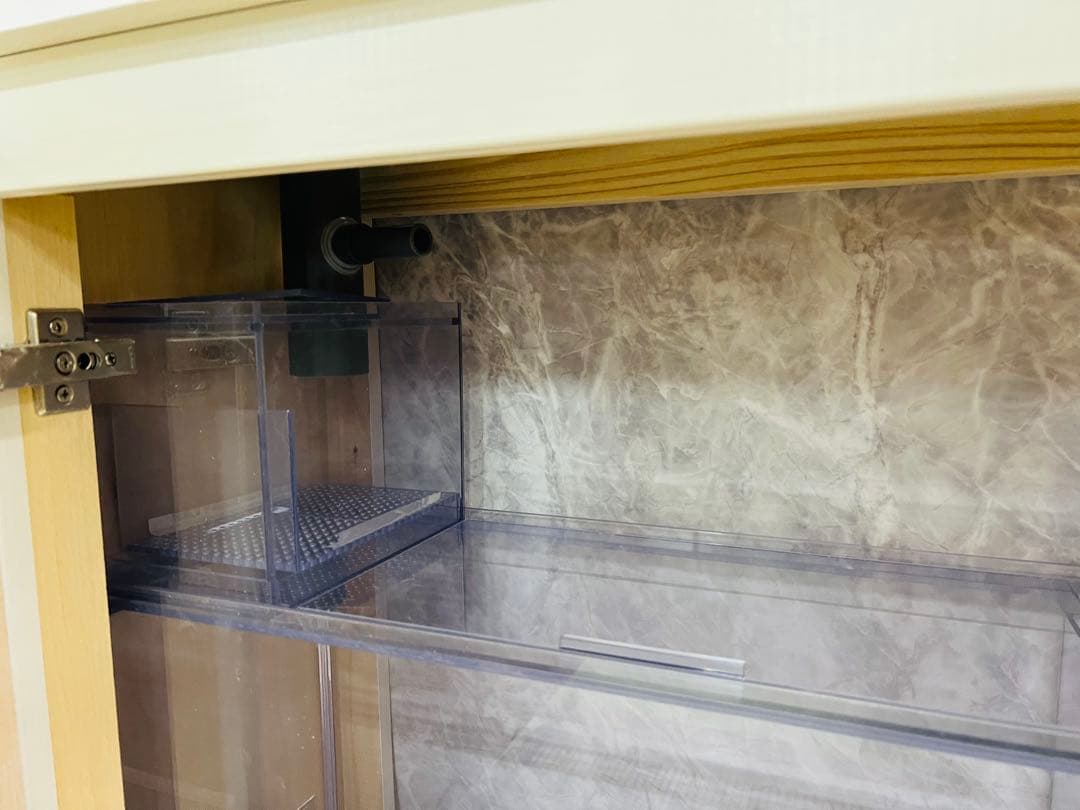 1セット限定　1200ｘ300ｘ300㎜オーバーフロー水槽 セット