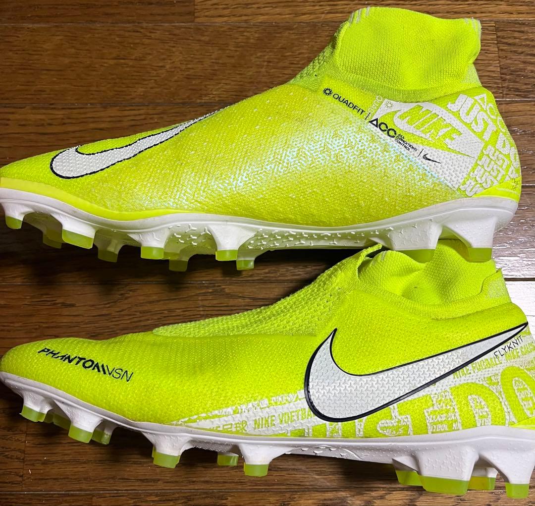 Nike Phantom Vision ネオンイエロー スパイク acc