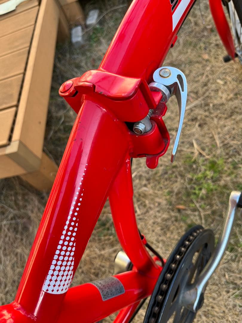 【2月末まで】フェラーリ 折りたたみ 20インチ　Ferrari 赤　レッド