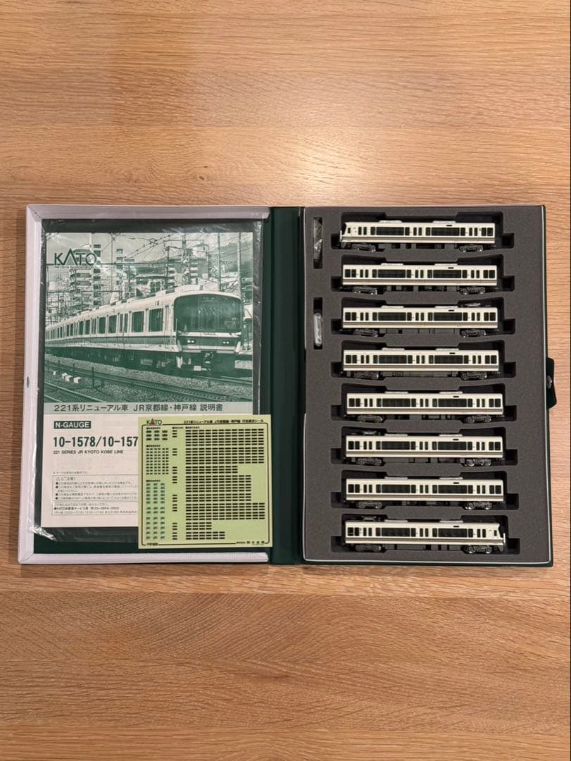 《中古》KATO 221系リニューアル車JR京都線•神戸線 8両セット