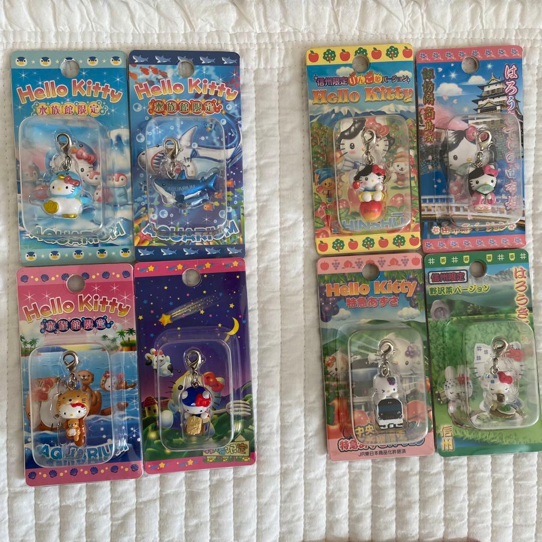 【バラ売り不可】ご当地キティ　チャーム　根付け　58個まとめ売り