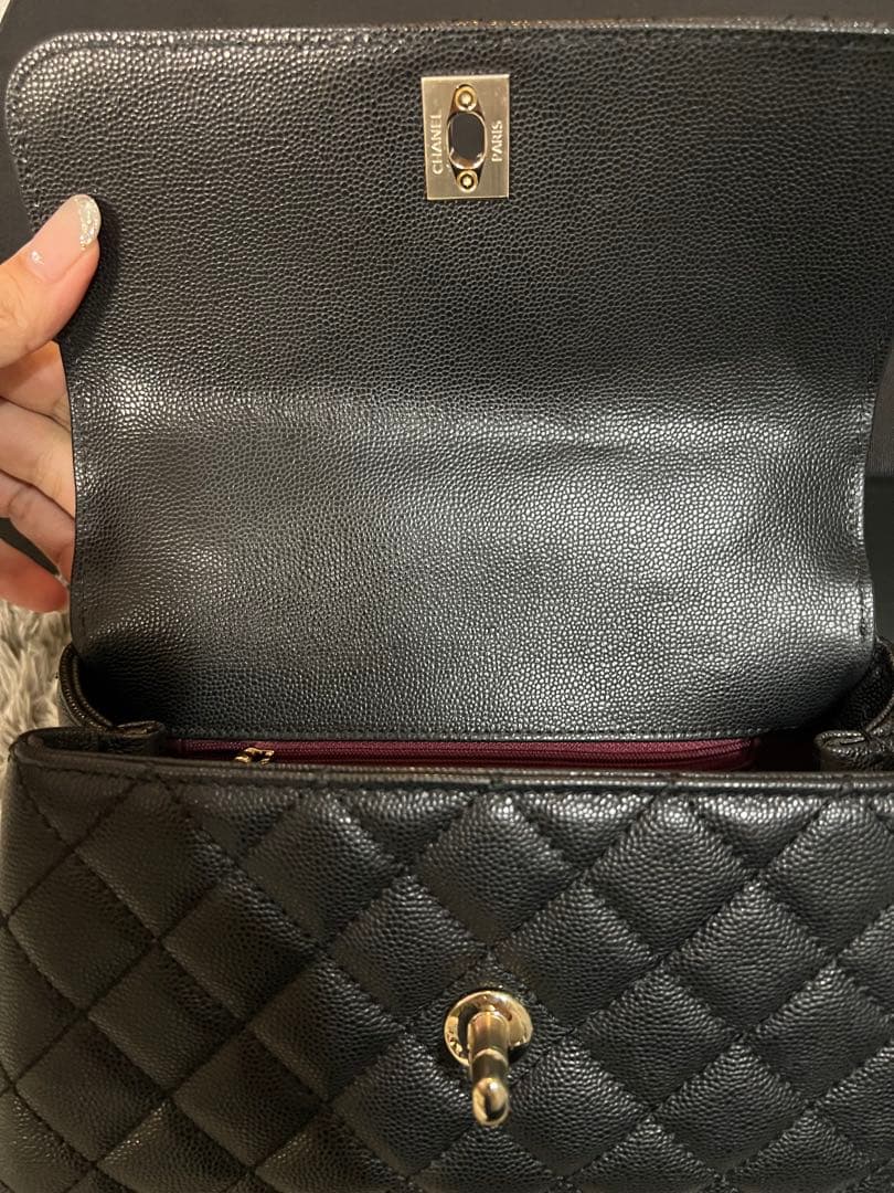 シャネル　CHANEL ノベルティ　ハンドル　バッグ