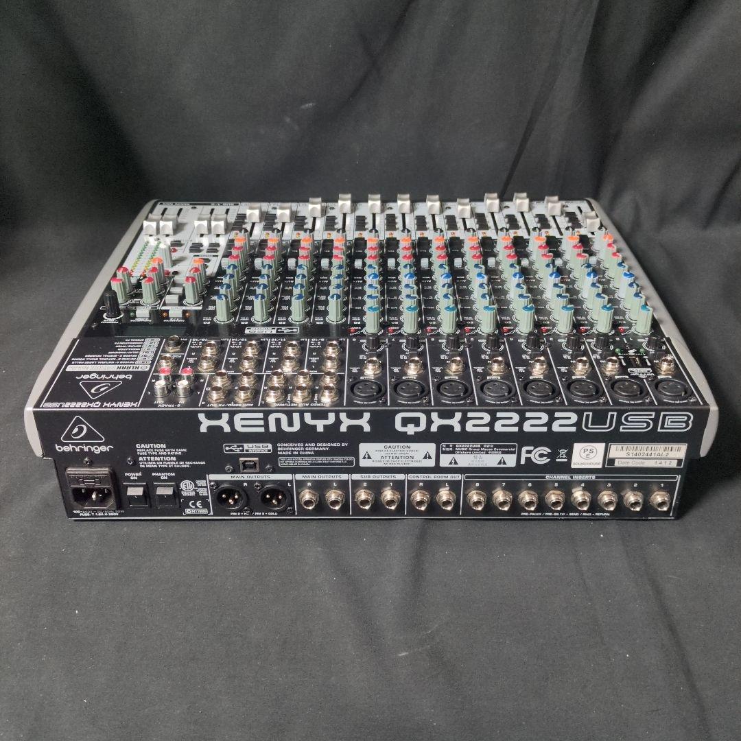 配信機器・PA機器・レコーディング機器 EHRINGER XENYX QX2222USB