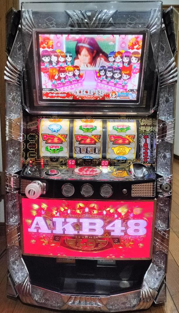 【パチスロ実機】京楽★『初代』ぱちスロ AKB48【不要機付】