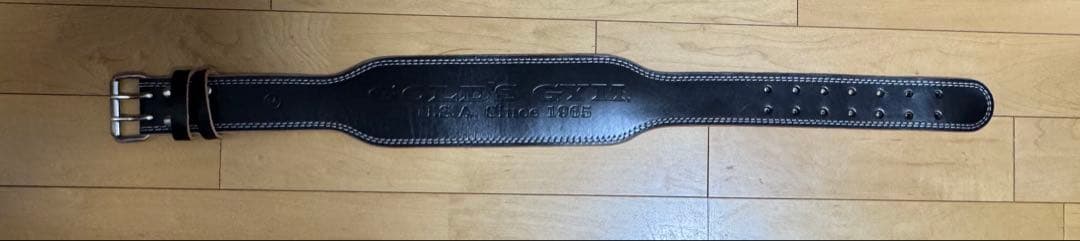 ゴールドジム　GOLD'S GYM ボディーフィット　パワーレザーベルト