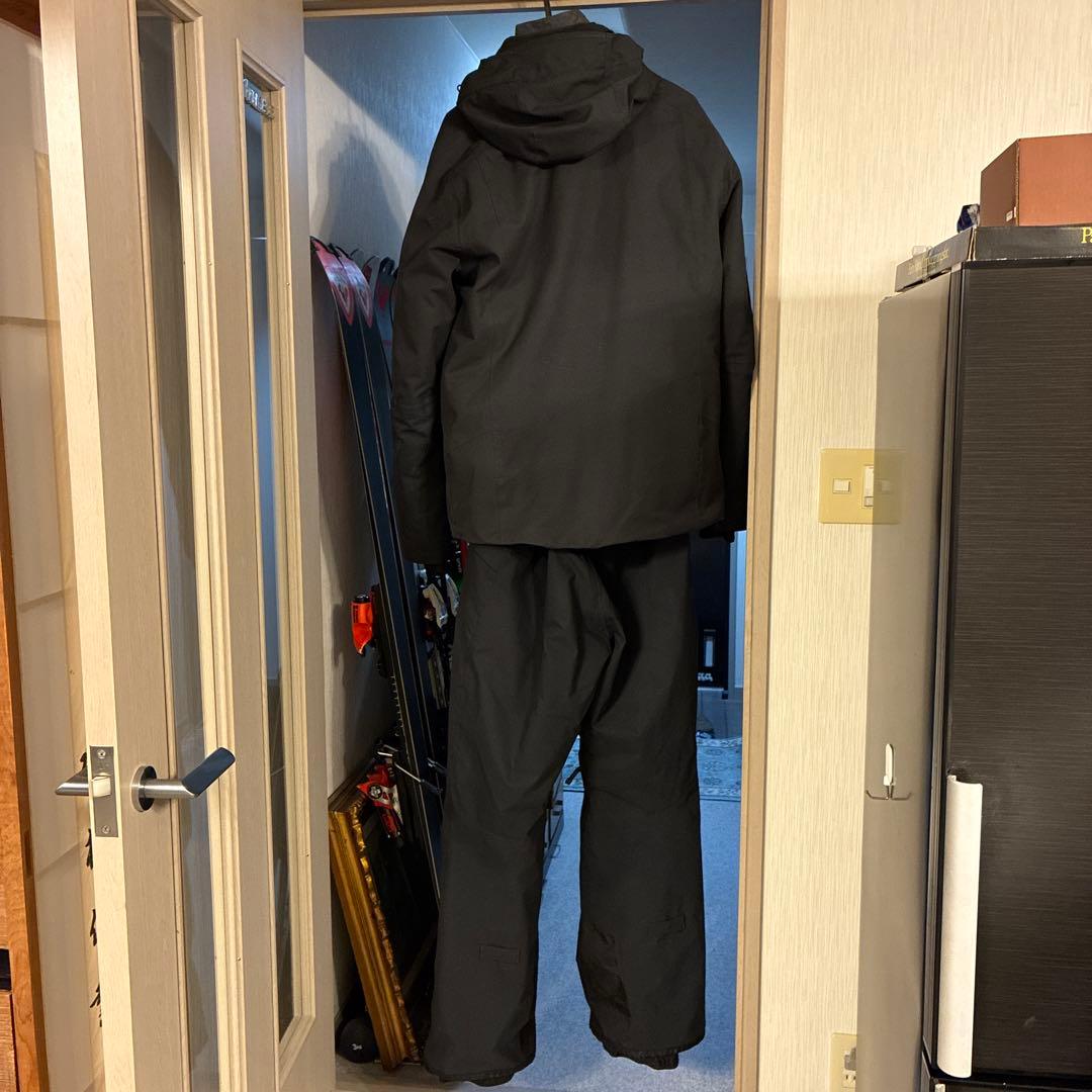 MILLET スキースノボウェア 上下セット ブラック 上 M、下 L
