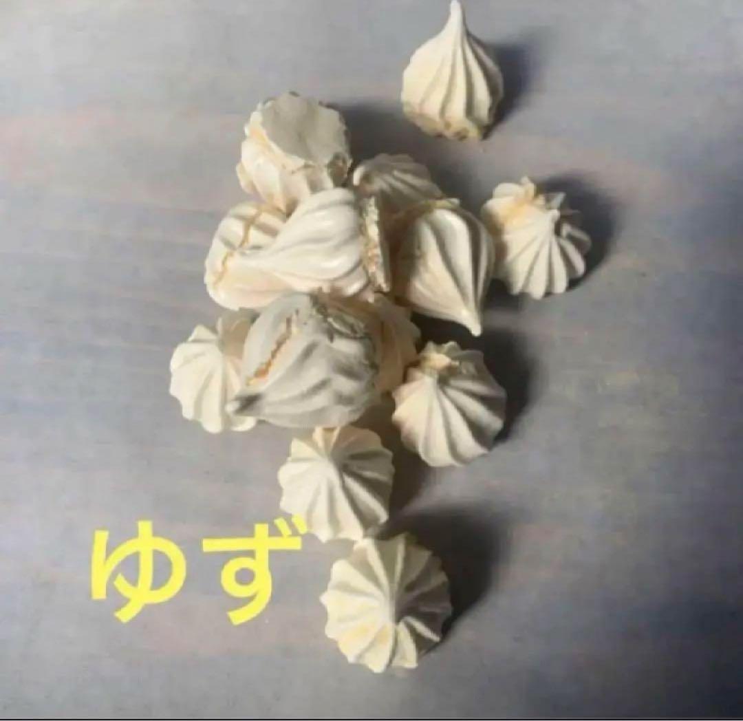 なぎちゃんメレンゲりんご蜜、プレーン、 ゆず、ホワイトチョコ、抹茶、レモン