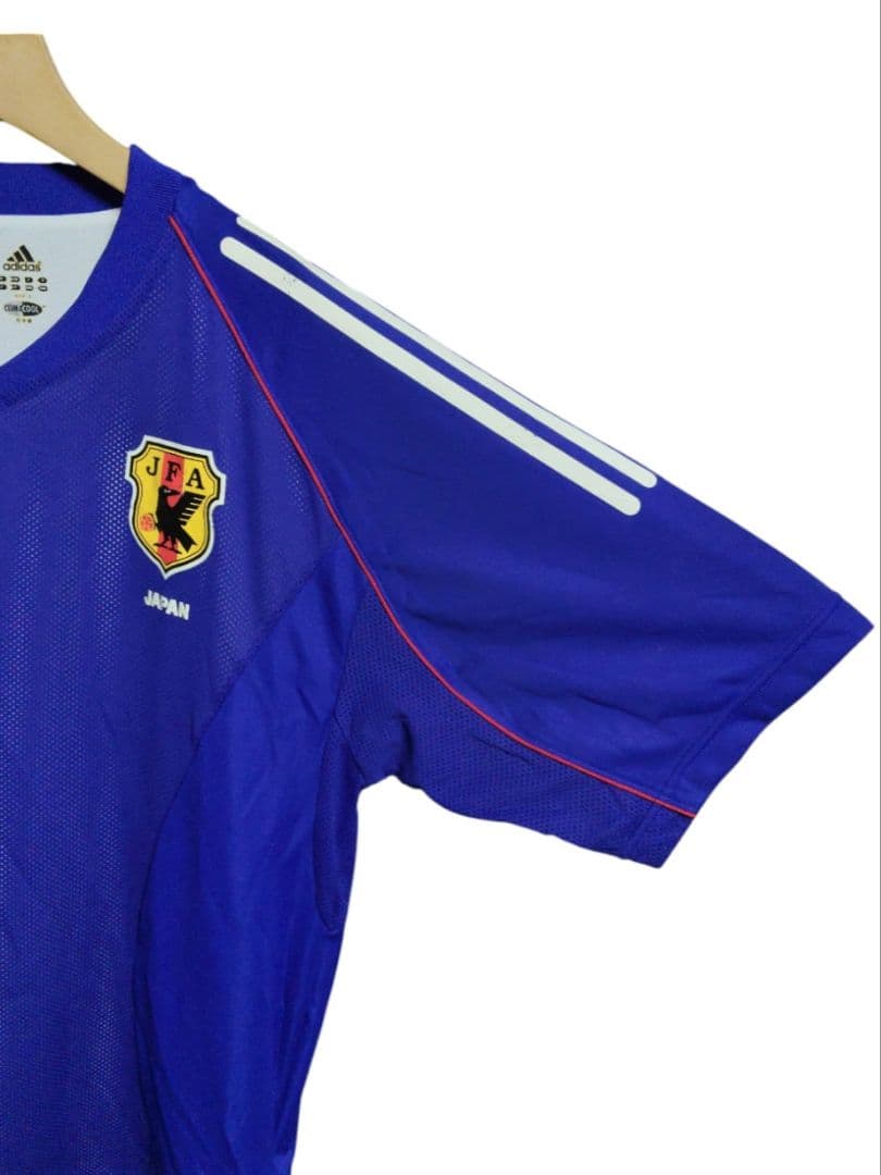 新品 2002年日韓ワールドカップ サッカー日本代表ユニフォーム ジャパンブルー