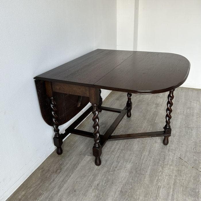 イギリス アンティーク 家具 ゲートレッグテーブル 1930年頃 634A
