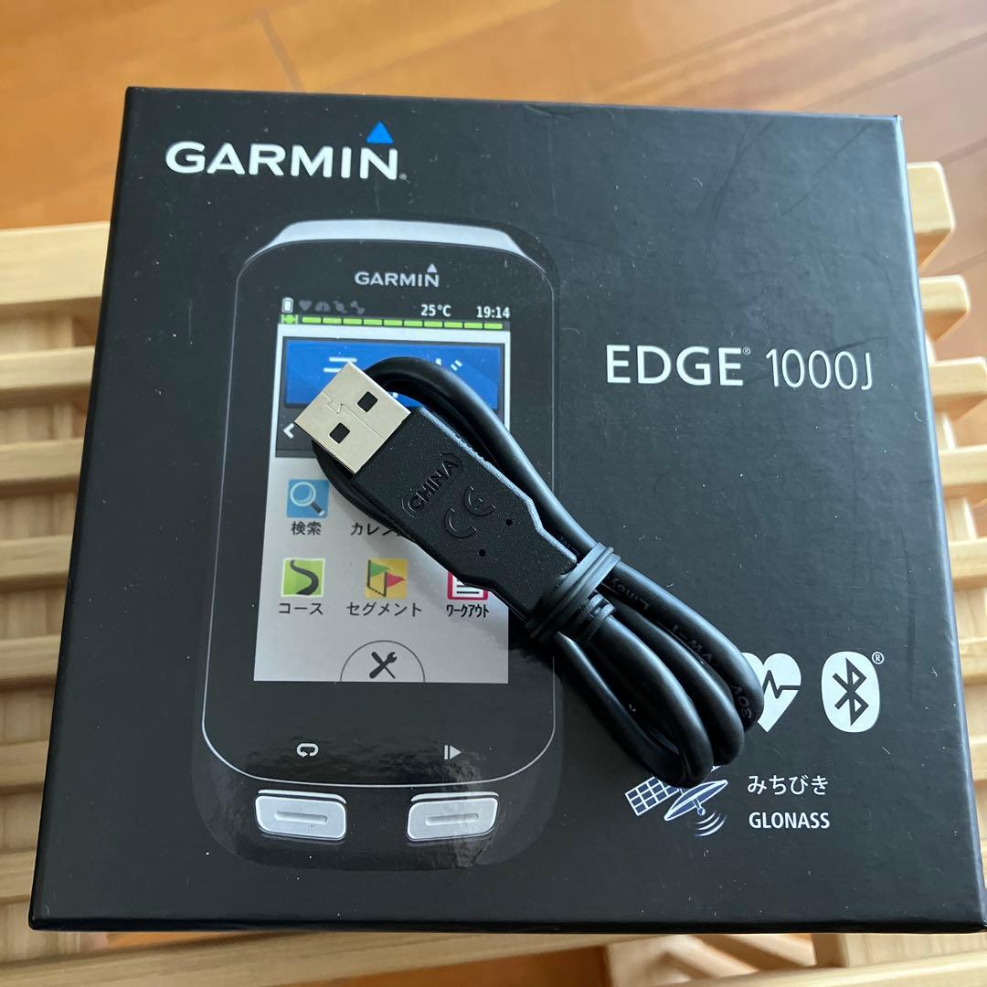 お値引⭐️GARMIN EDGE 1000jサイコン本体 シリコンケース付