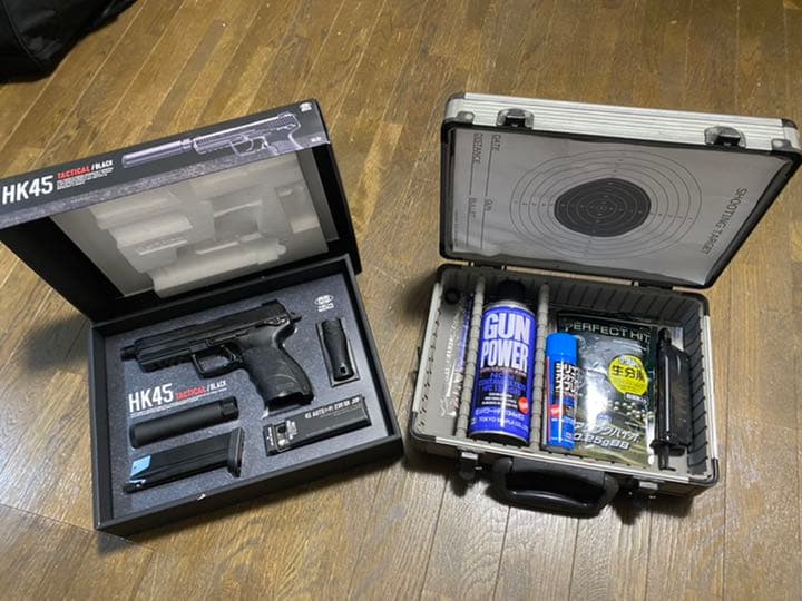 HK45 タクティカル　サイレンサー付　送料無料⁉️