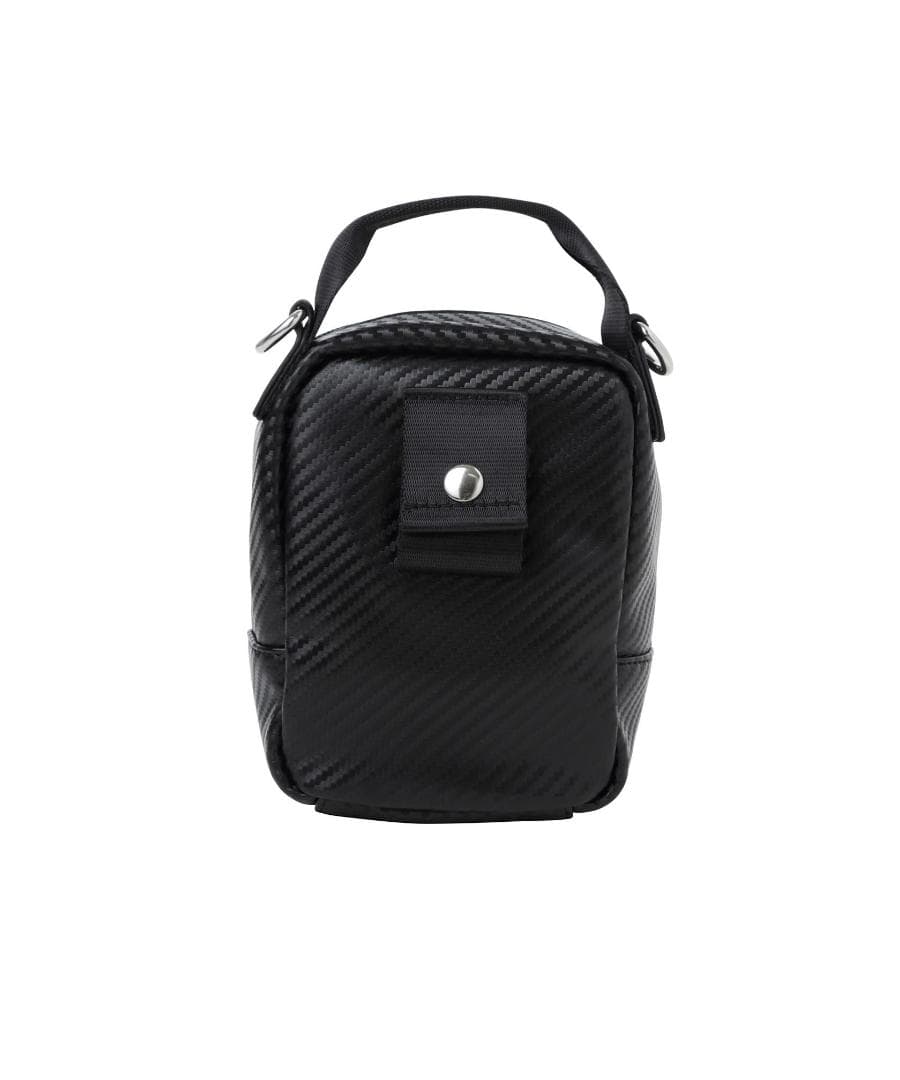 たかちゃん☆ダンスウィズドラゴン カーボンレザーマルチポーチ☆ブラック