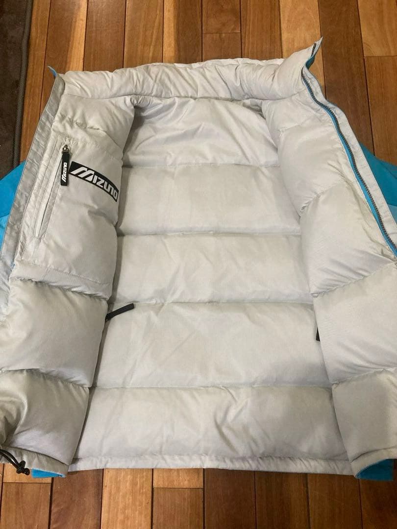 【美品】Mizunoミズノスキーウェア ダウンジャケット リバーシブル サイズL