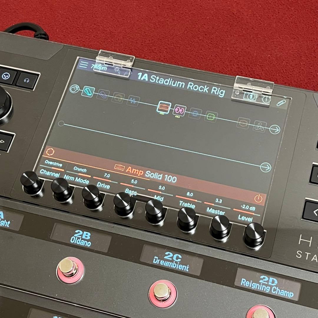 Helix Stadium XL Floorアクリル保護カバー（液晶部開閉型）