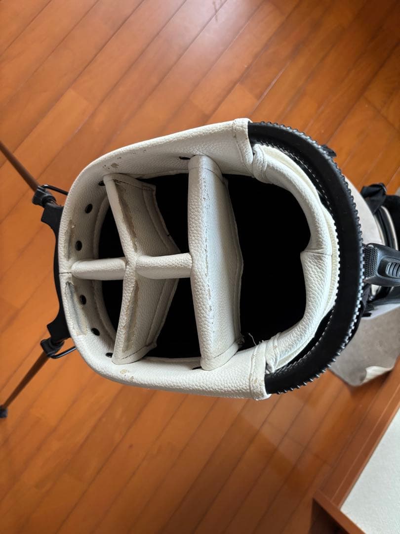 木の庄帆布 スタンド式グレーキャディバッグ