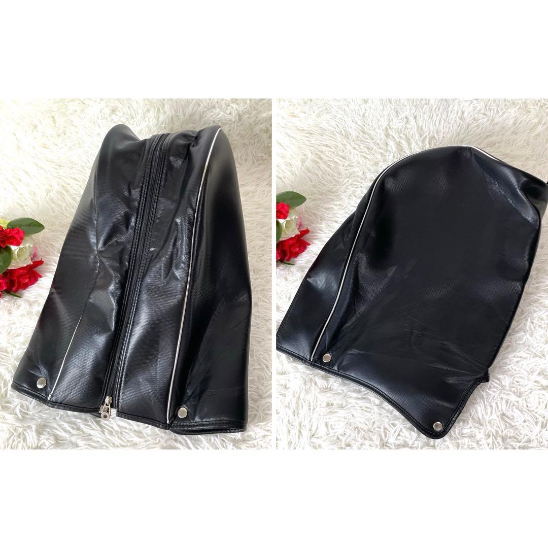 人気✨良品✨マンシングウェア キャディバッグ カート式 軽量 ペンギンロゴ 黒