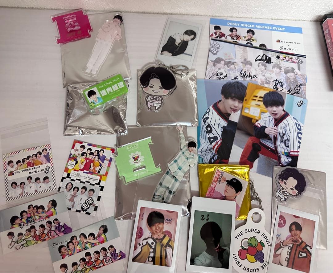 THE SUPER FRUIT 世が世なら‼︎! 堀内結流 添田陵輔 グッズセット