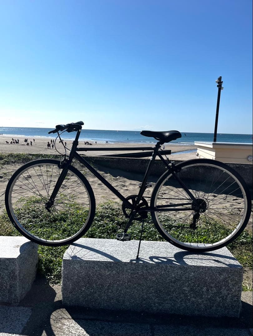 RIPSTOPクロスバイク新品タイヤ新品チューブ新品リムバンド不具合無し。