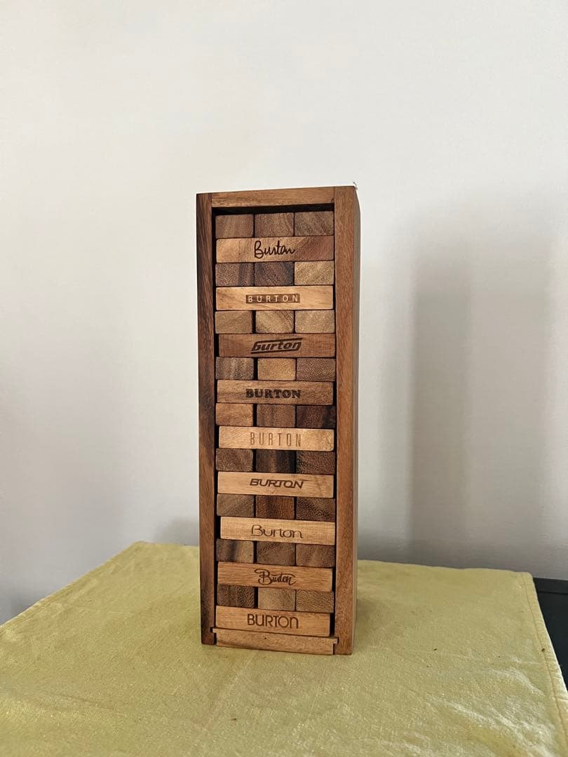 【BURTON】バートン 希少 非売品 ジェンガ 収納袋付き
