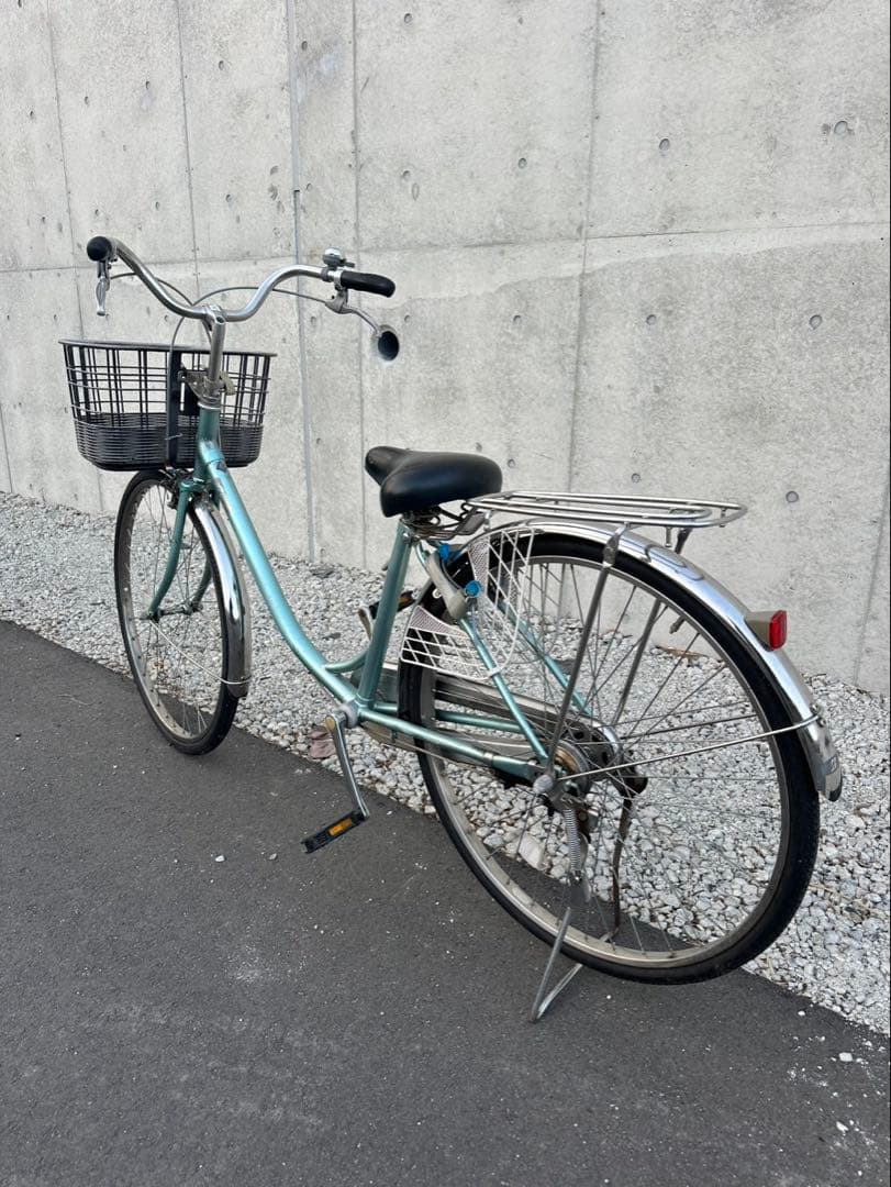 R55 愛知 ブリヂストン B2E E60U エブリッジ 26インチ 水色