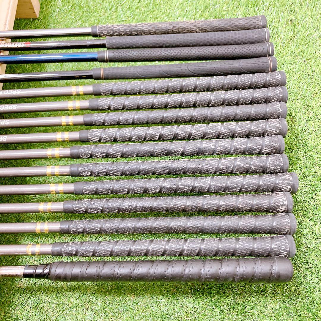 N 13 ツアーステージ　初心者オススメ ゴルフクラブメンズセット　15本右利き