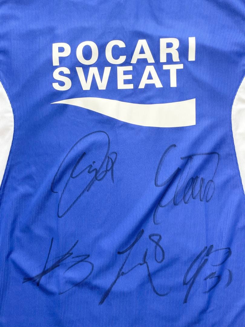 徳島 ヴォルティス サイン 入り シャツ ユニフォーム Sサイズ ポカリスエット