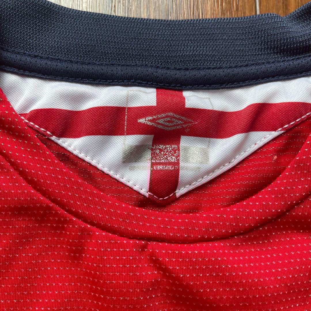 UMBRO イングランド代表 04-06 AWAY ユニフォーム 長袖 XL