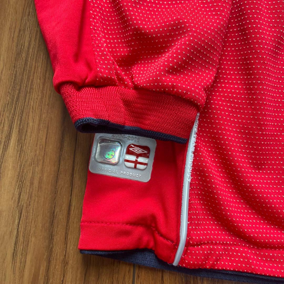 UMBRO イングランド代表 04-06 AWAY ユニフォーム 長袖 XL