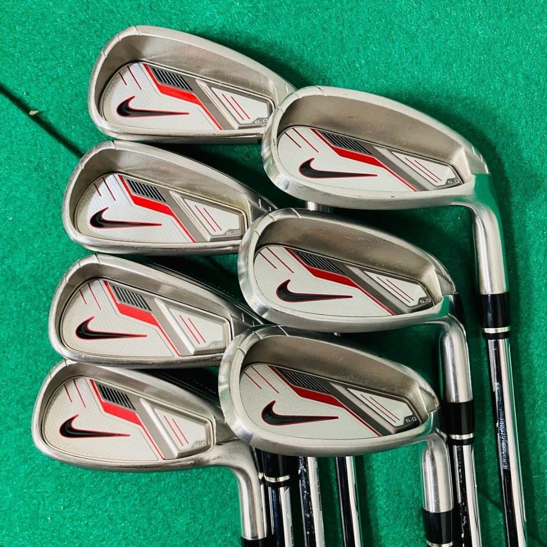 NIKE スリングショット6.0 アイアン7本セット Flex R 右 ナイキ