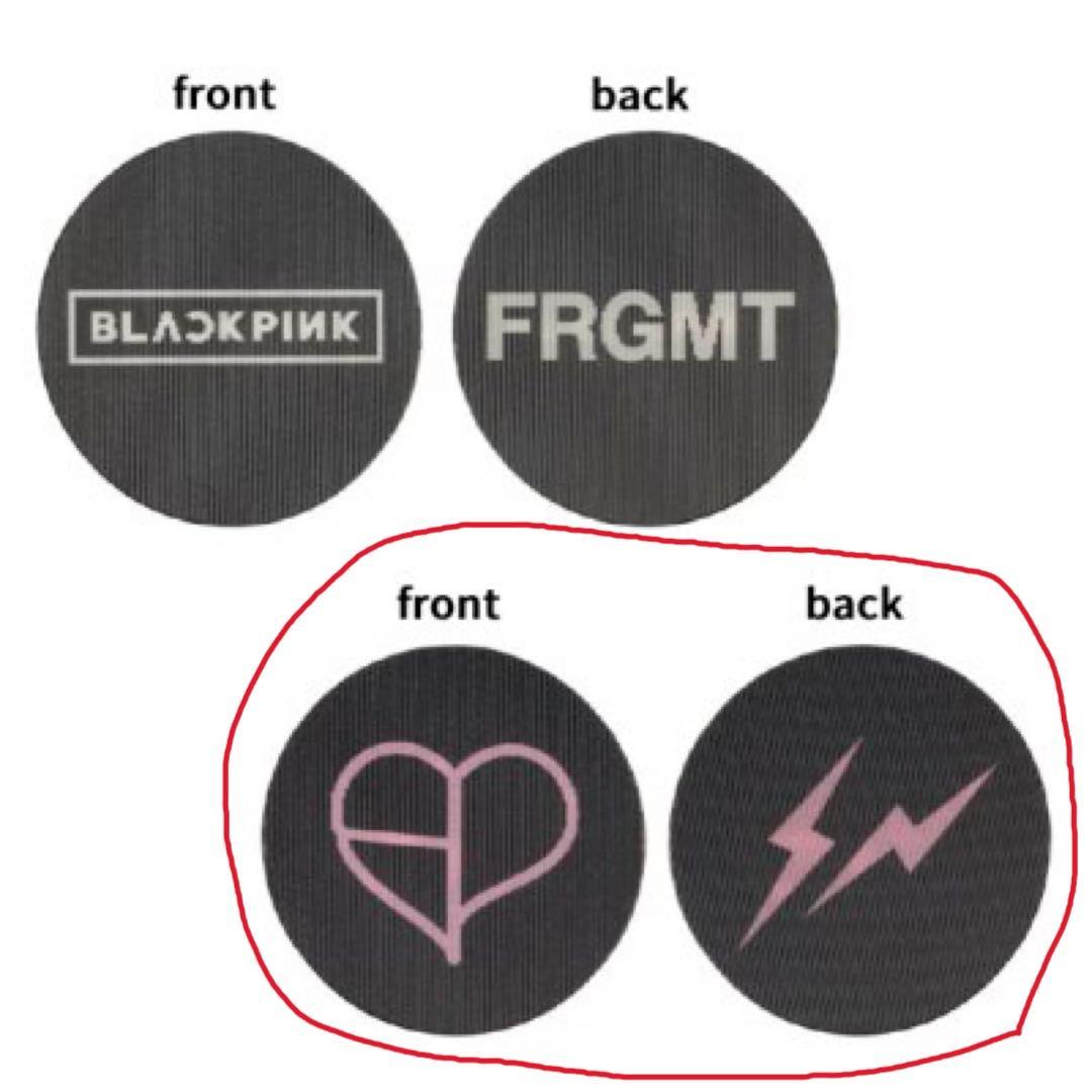 特典付き ブラックピンク BLACKPINK FRAGMENT スウェット L