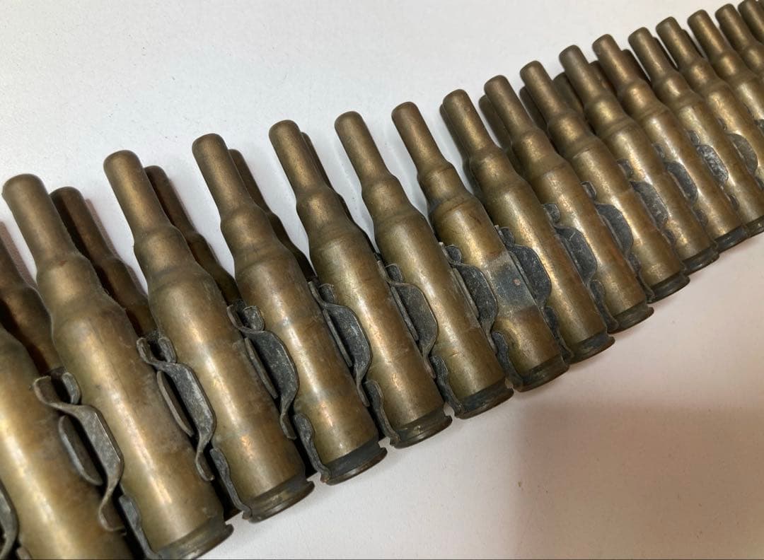ヴィンテージ 銃弾 弾丸ベルト ミリタリー フルメタル