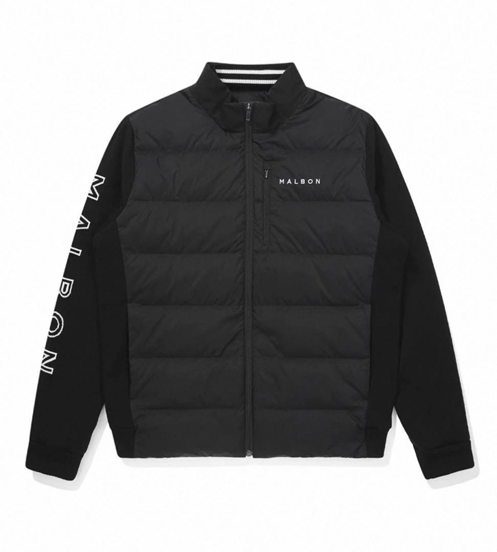 即日発送マルボンメンズ ゴルフウェアダウン アウタージャケットニットダウンXL