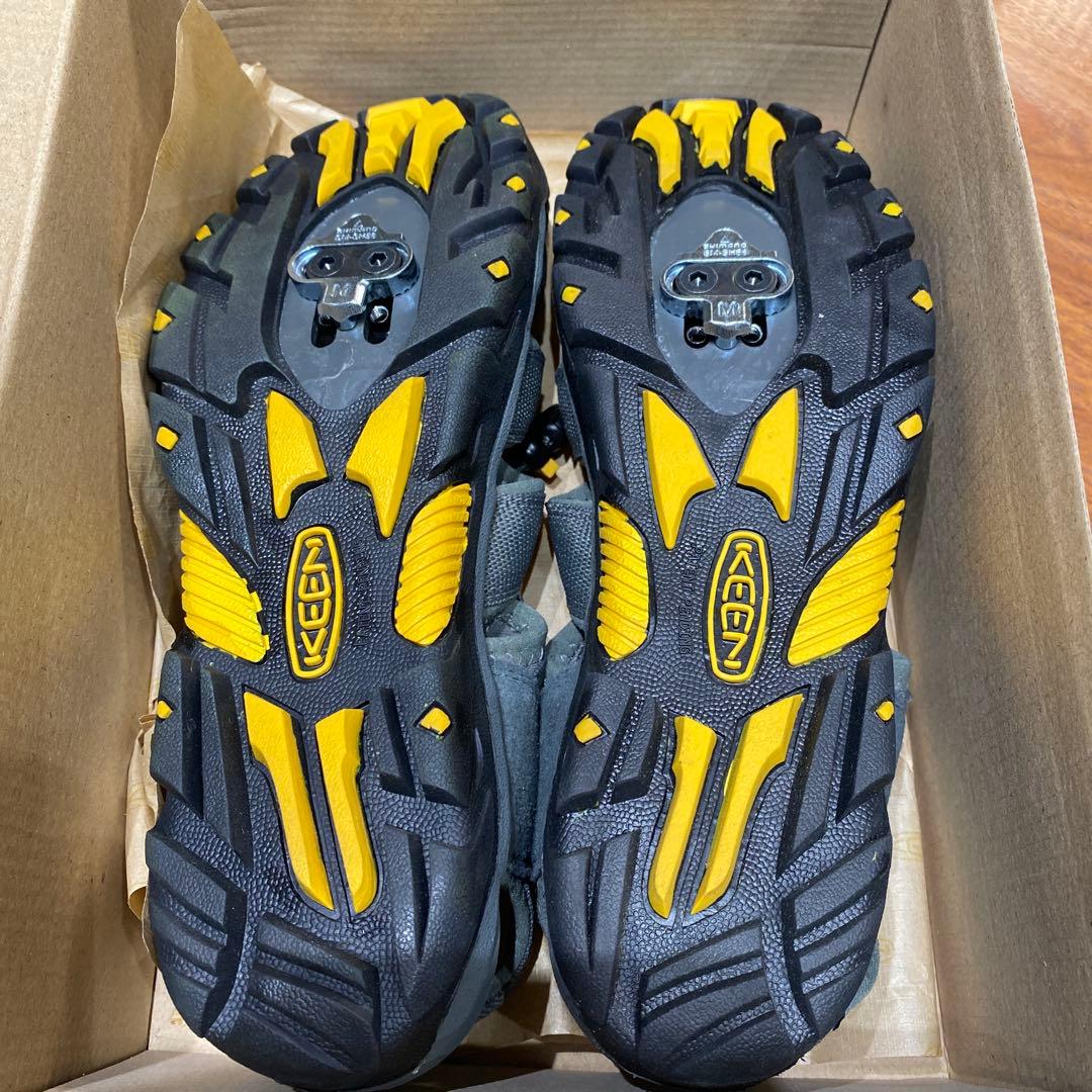 KEEN サイクリングサンダル　クリート付　27.5㎝