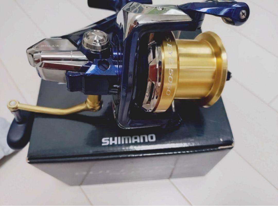 シマノブルズアイ5050 シマノ　遠投リール　ダイワ　がまかつ　釣研