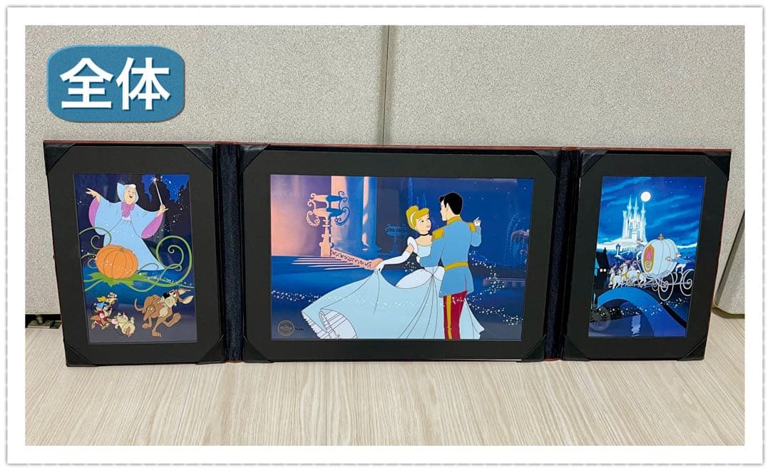 Disneyシンデレラ 限定品 セル画　3点セット
