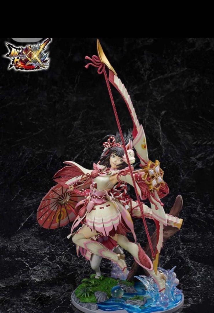 新品MONSTER HUNTER XXミツネシリーズ女性ガンナー完成品フィギュア