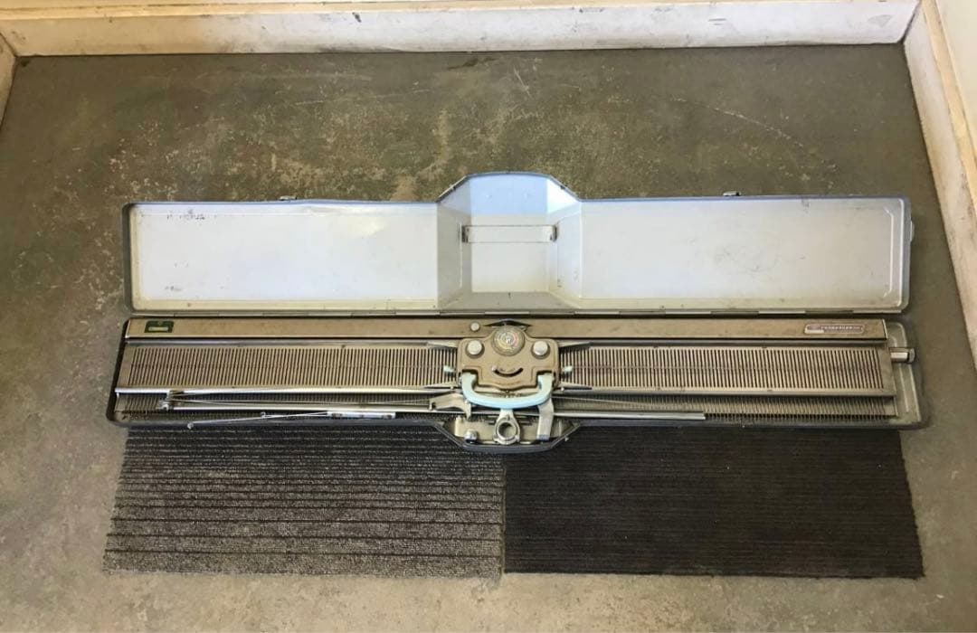 M22◆⑧編み機 M型/アルス/アミキ/あみ機/昭和レトロ/動作未確認　2/18