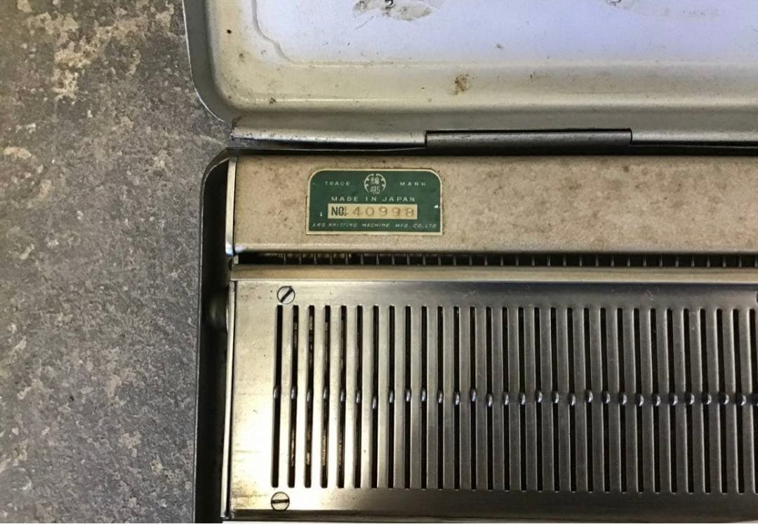 M22◆⑧編み機 M型/アルス/アミキ/あみ機/昭和レトロ/動作未確認　2/18