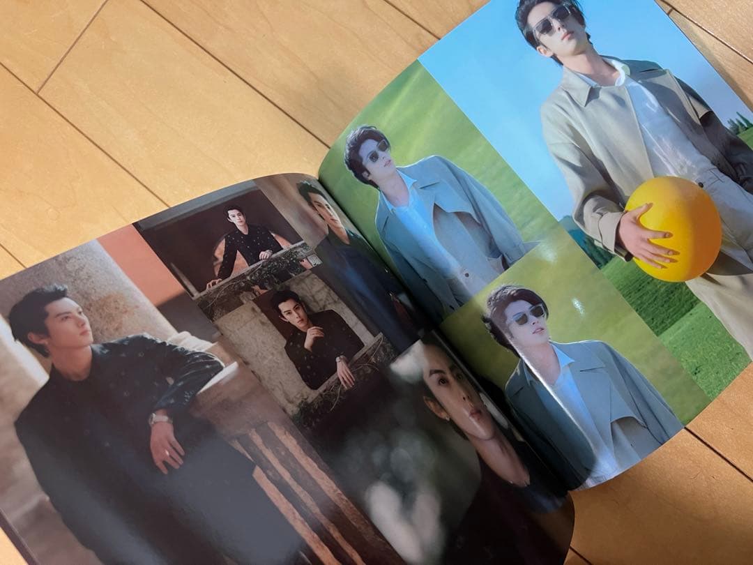 蒼蘭訣 王鶴棣　110枚写真入り個人写真集ワンホーディー写真集34p2023-2