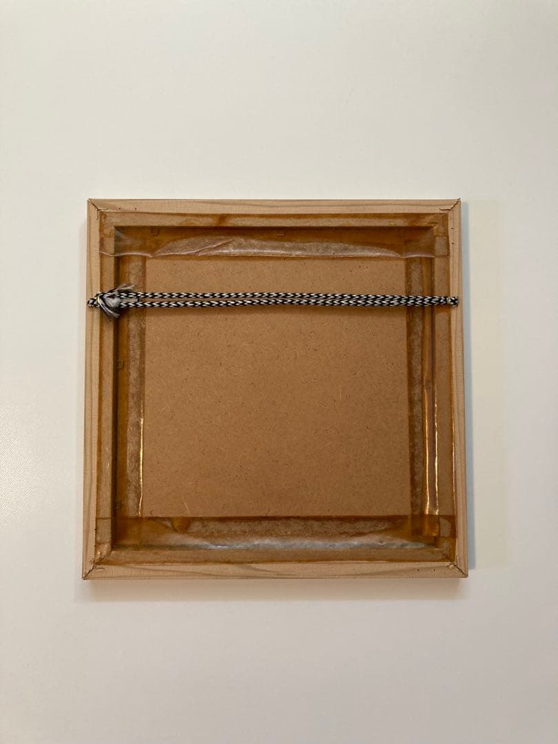 金箔使用 般若心経 卍文様 額装アート 約24.5cm仏教美術・縁起物