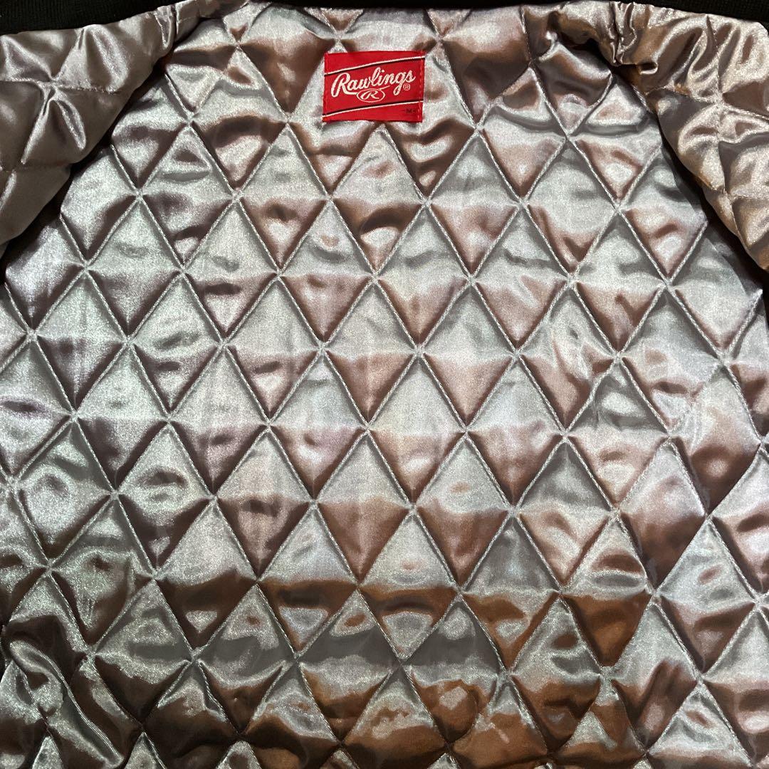 旧ローリングス(アシックス)阪神タイガースジャケット M 黒