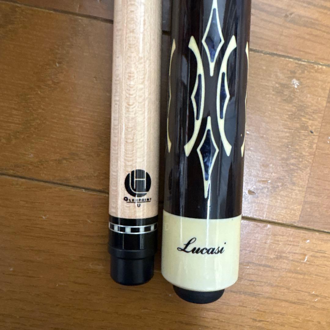 Lucasi ルカシー プールキュー XV刻印 カスタム系 美品　ケース付
