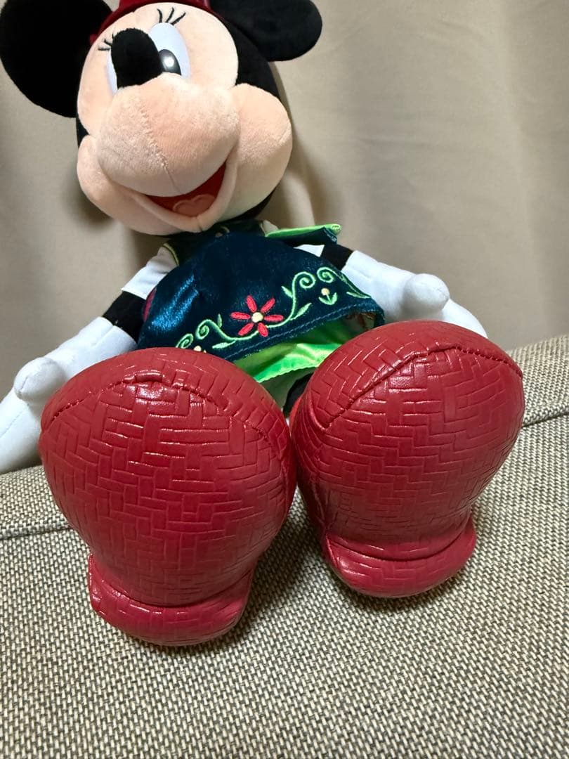 【美品】ミッキーのマジカルミュージックワールド ミニーマウス ぬいぐるみ