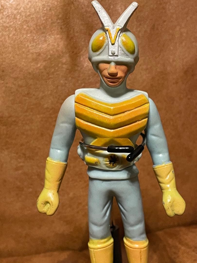 コジ激レア 仮面ライダー　無版権 パチソフビ　ライダーマン