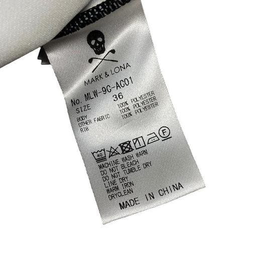 マークアンドロナ ジップアップジャケット 36 ブラック