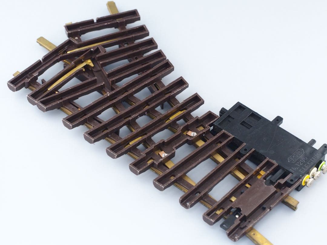 Gゲージ 鉄道模型 LGB LEHMANN レーマン 電動ポイント 左