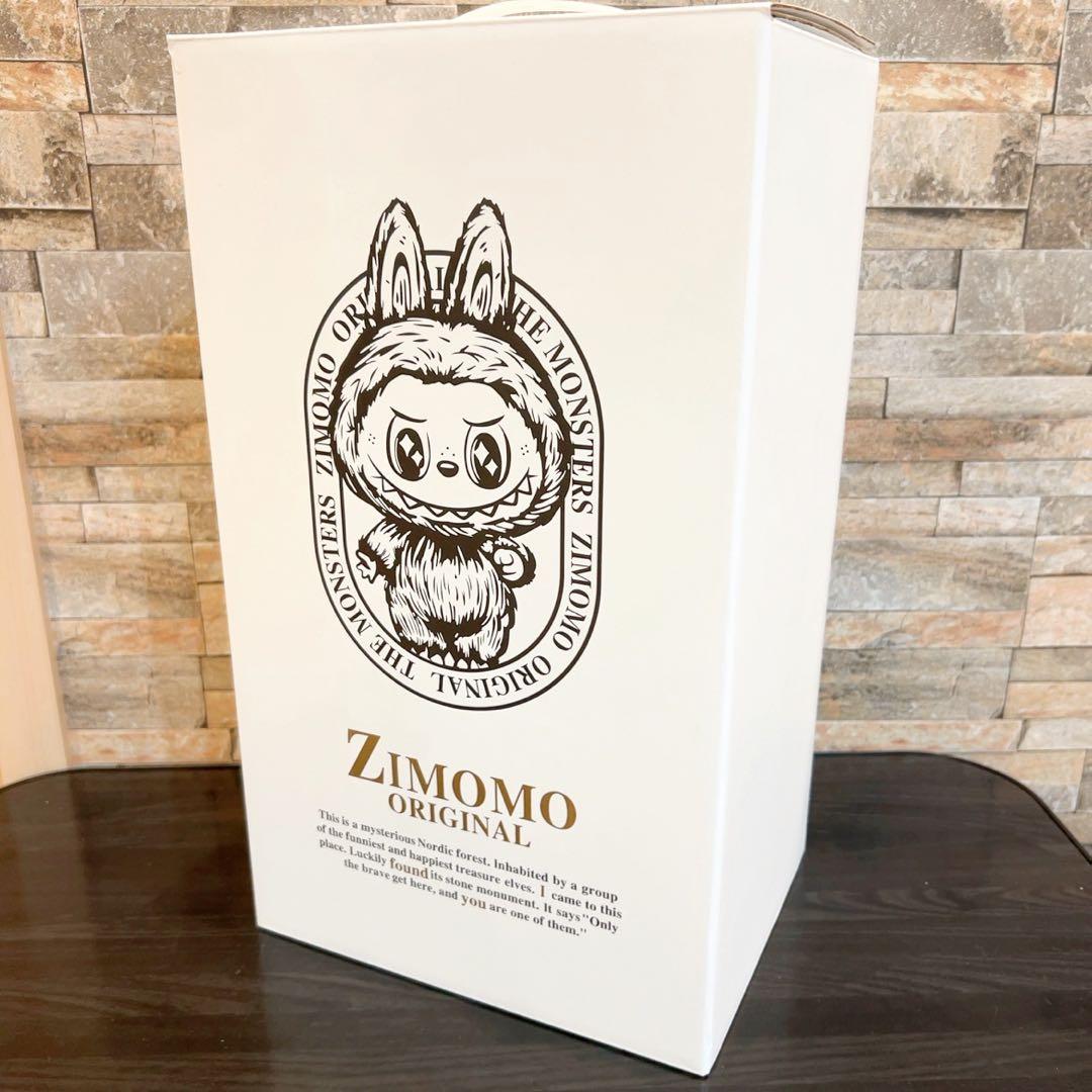 ♡残り1点‼︎即日発送♡ジモモ　特大ぬいぐるみ 38㎝　白　箱,カード付属可能