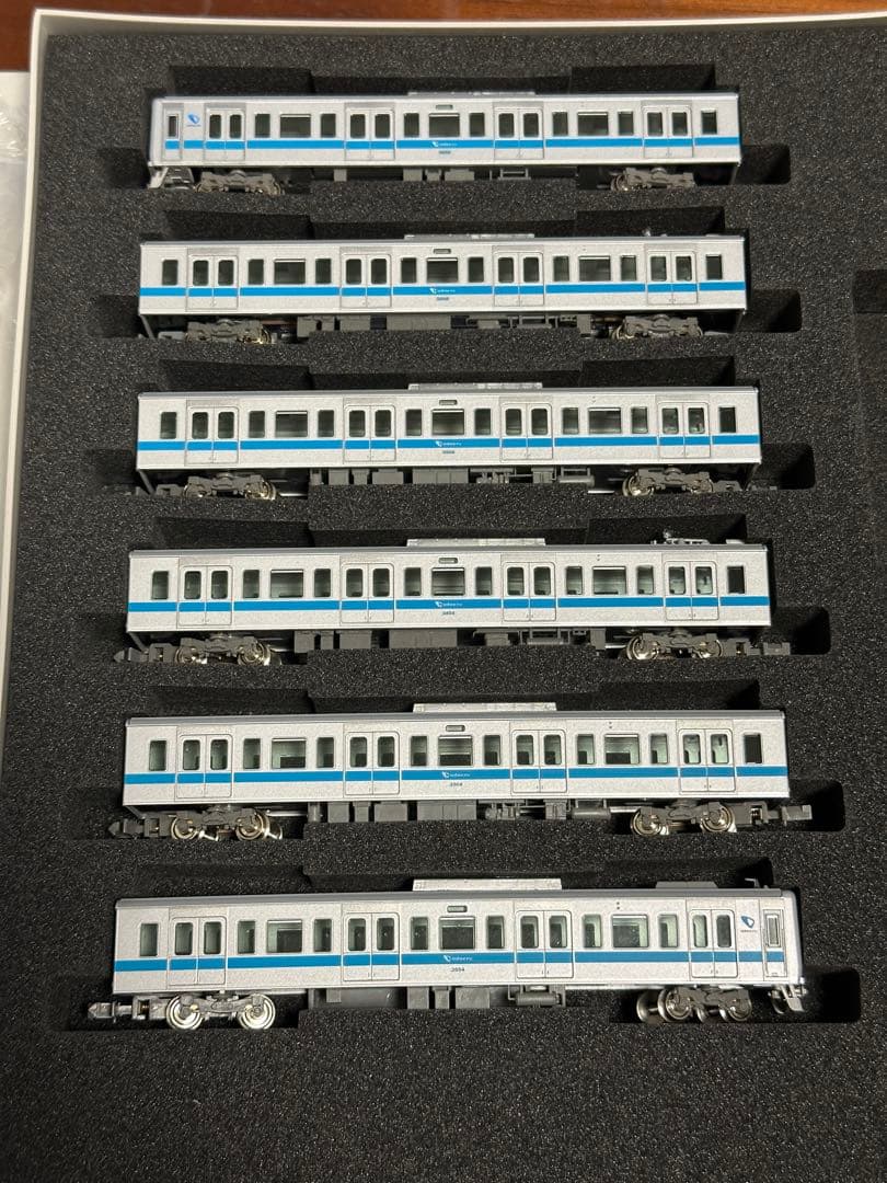 GM 小田急3000形1次車（ロイヤルブルー・前面細帯・BM有）